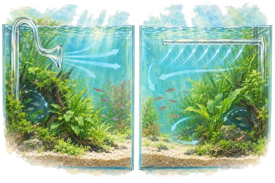 Illustration aquarelle : lily pipe et canne percée.