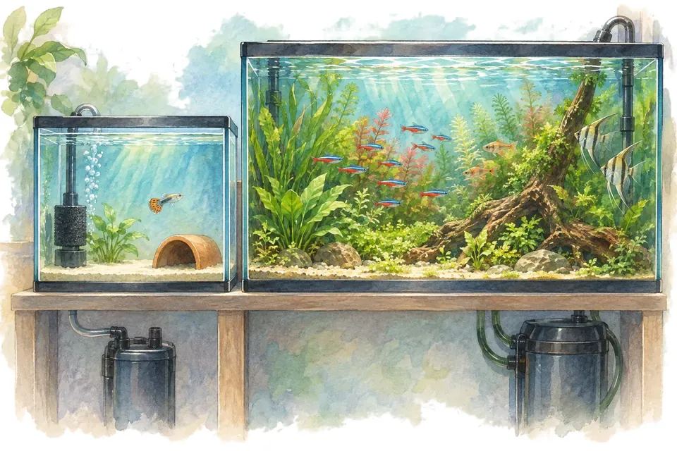 Illustration aquarelle : quarantaine et introduction directe.