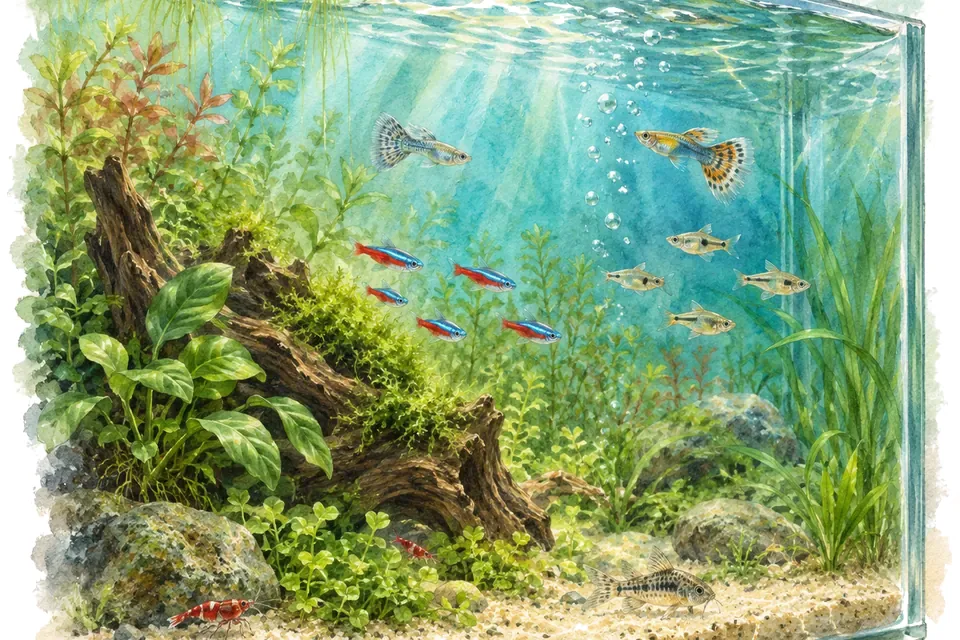 Illustration aquarelle de l'expression « Avoir le mal de mer ».