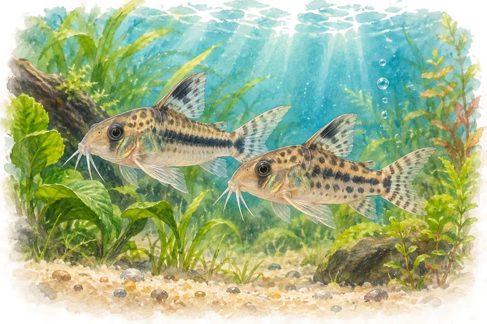 Illustration aquarelle de l'expression « Se ressembler comme deux gouttes d’eau ».