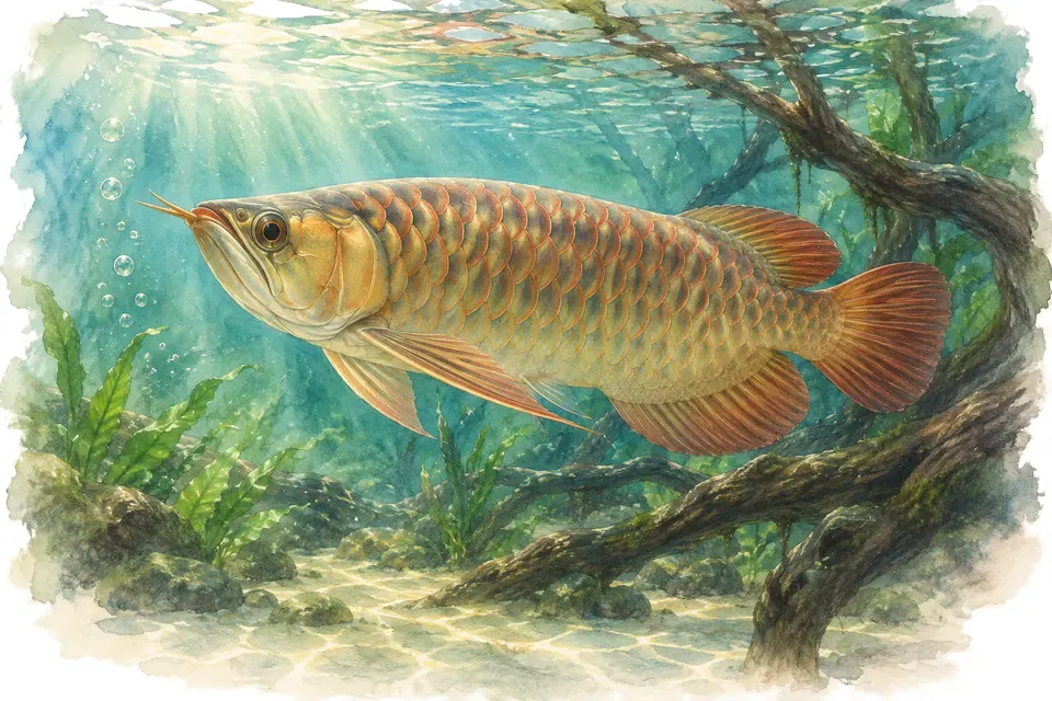 Illustration aquarelle : Journée mondiale de la vie sauvage.