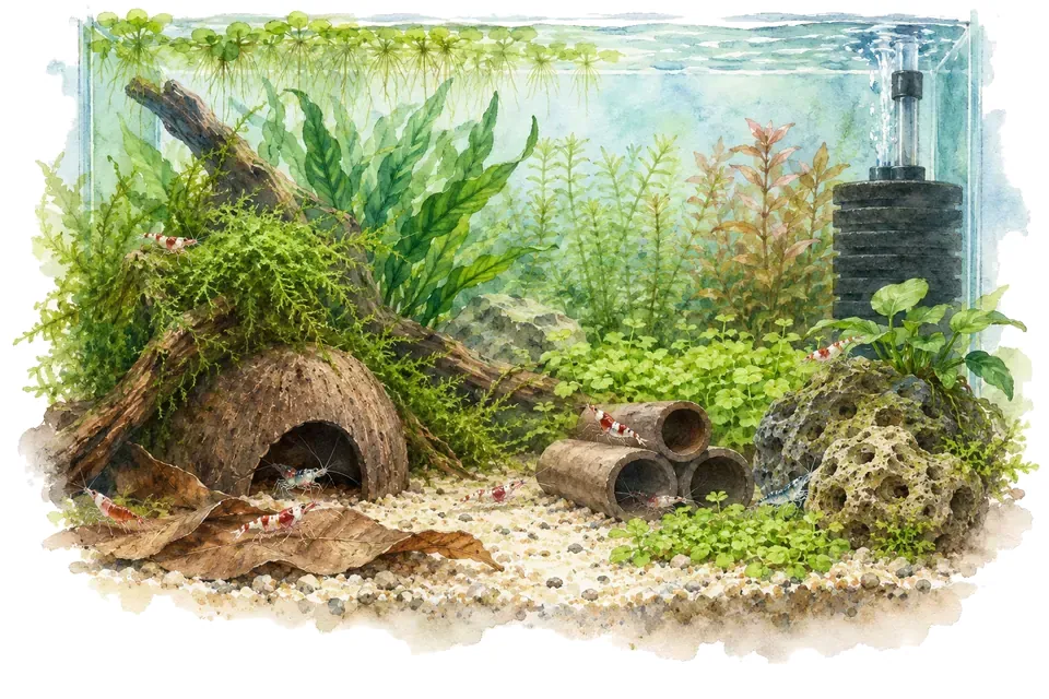 Illustration : Prévoir de la place au sol et des refuges accessibles.