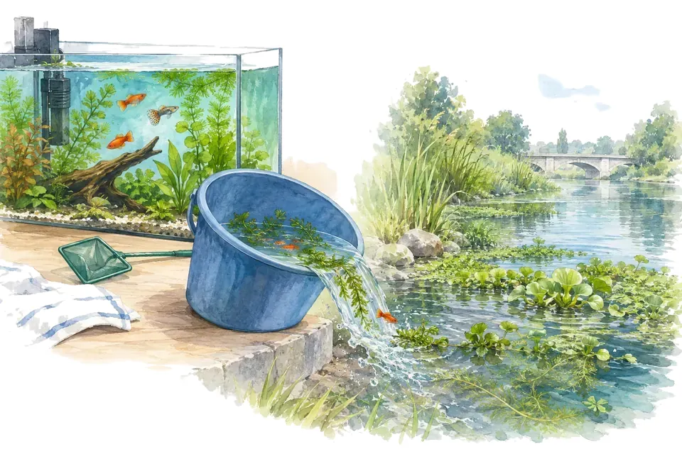 Illustration : Comment un aquarium peut devenir un point de départ.