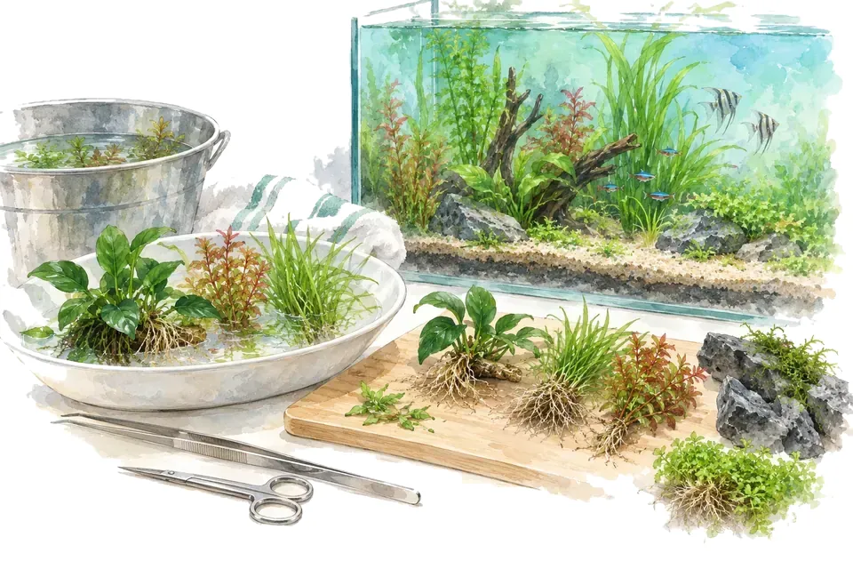 Illustration : Préparer les plants et respecter leur mode de plantation.