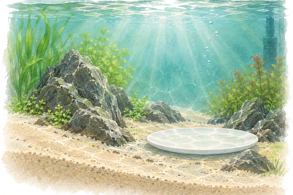 Illustration aquarelle : Préparer et installer le substrat.
